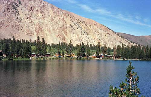 Cabins from Little Virginia Lake
