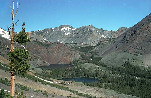 Little Virginia and Big Virginia Lakes